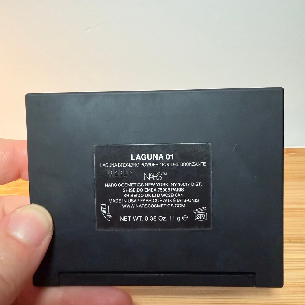 NARS Laguna 01 Bronzing Powder Talc-Free Matte Compact Full Sz 0.38 Oz Sun Glow - Picture 4 of 4